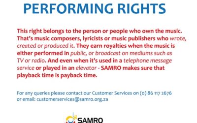 PERFORMING RIGHTS UNPACKED